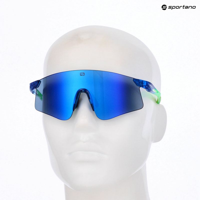 Occhiali da sole Rudy Project Astral X crystal blue-green fluo gloss/multilaser blue 8
