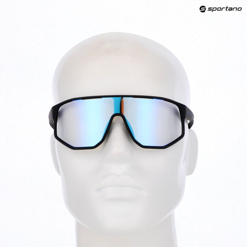 Occhiali da sole Red Bull SPECT Dash Pro nero/fotocromatici con specchio blu 7