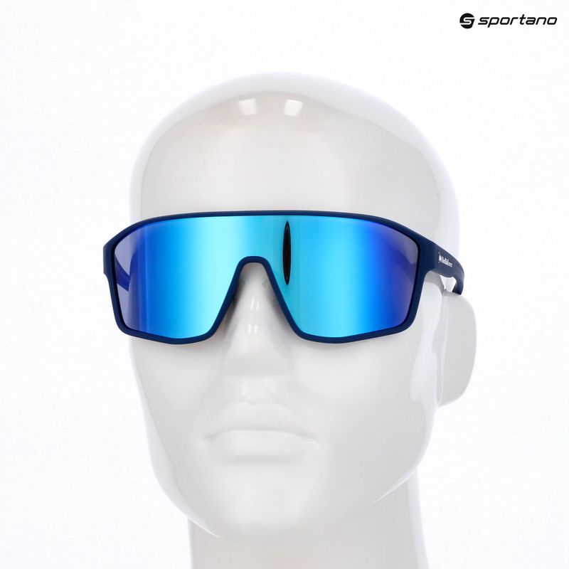 Occhiali da sole Red Bull SPECT Daft blu/fumo con specchio blu 7