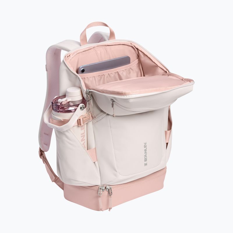 Zaino urbano Stanley The Vitalize Macro Method 29,2 l rose quartz 5