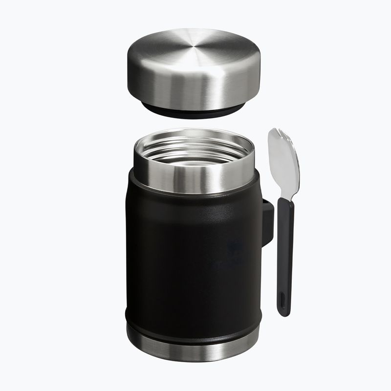 Termos per alimenti Stanley Legendary Food Jar + Spork 400 ml nero 2.0 3