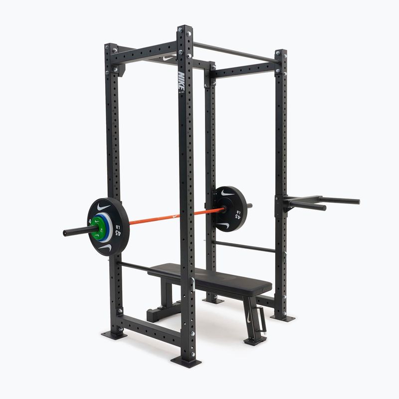 Barre per gabbia da allenamento Nike Strength Dip Station black 3
