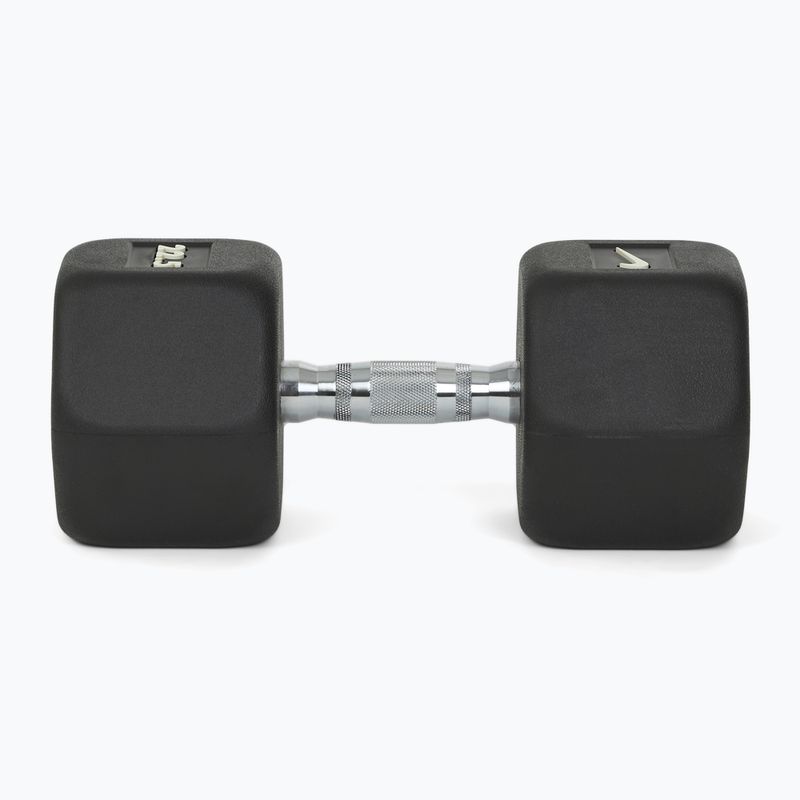 Manubrio gommato Nike Strength Hex Dumbbell 22,5 kg black/white 3