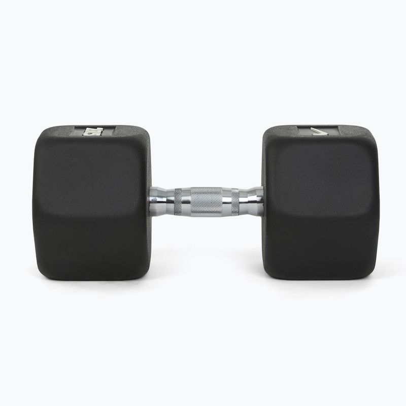 Manubrio gommato Nike Strength Hex Dumbbell 27,5 kg black/white 3