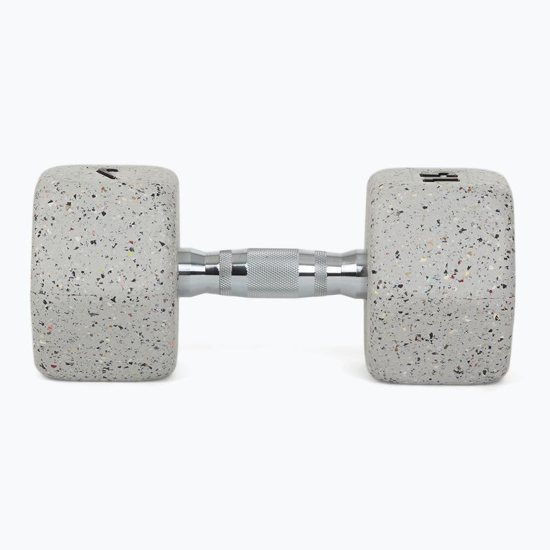 Manubrio gommato Nike Strength Grind Hex Dumbbell 15 kg wolf grey 3