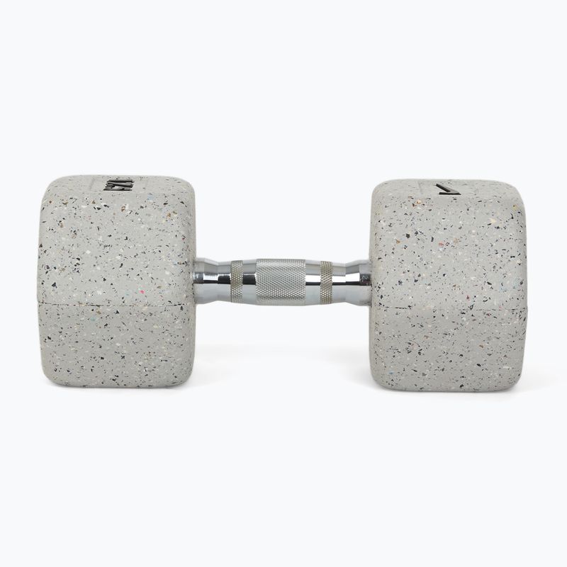 Manubrio gommato Nike Strength Grind Hex Dumbbell 17,5 kg wolf grey 3