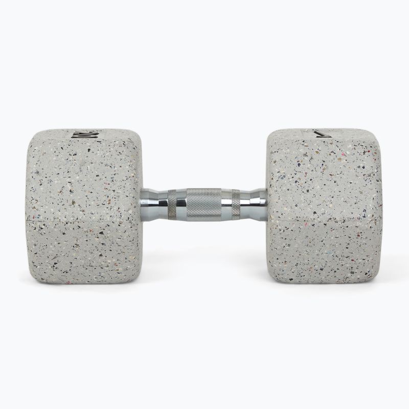 Manubrio gommato Nike Strength Grind Hex Dumbbell 20 kg wolf grey 3