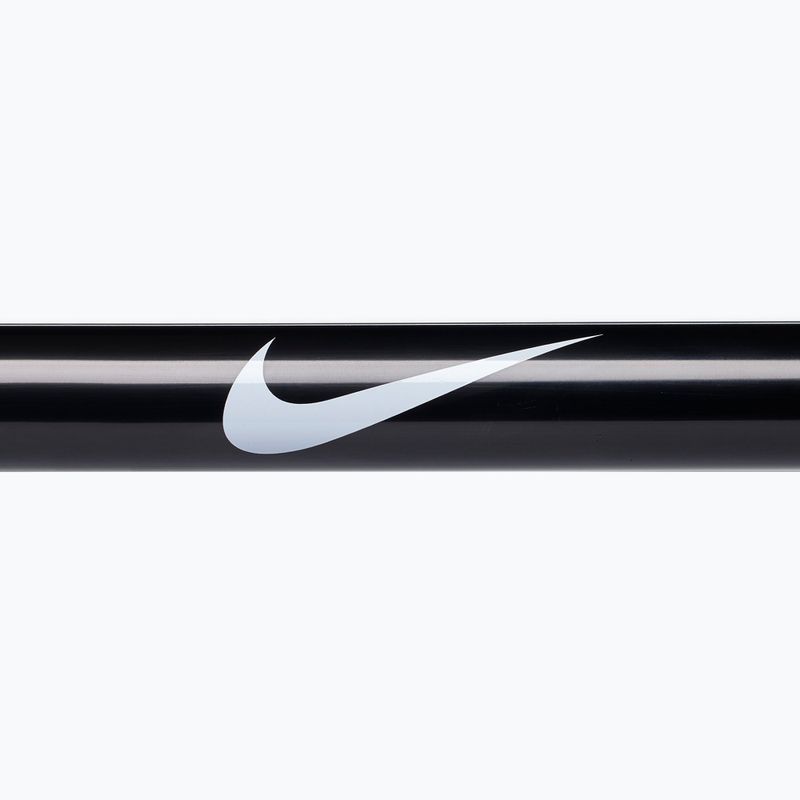 Gryf prosty Nike Strength Chrome Barbell black chrome swoosh 3