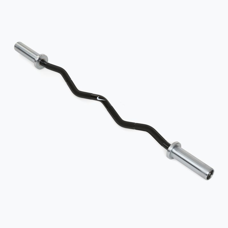 Barra angolata Nike Strength Curl Bar black swoosh 2
