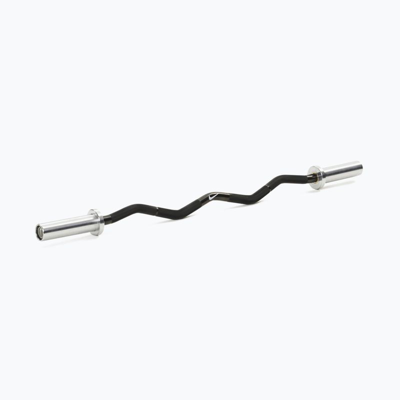 Barra angolata Nike Strength Curl Bar black swoosh 6