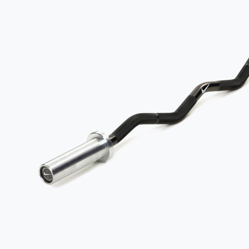 Barra angolata Nike Strength Curl Bar black swoosh 7
