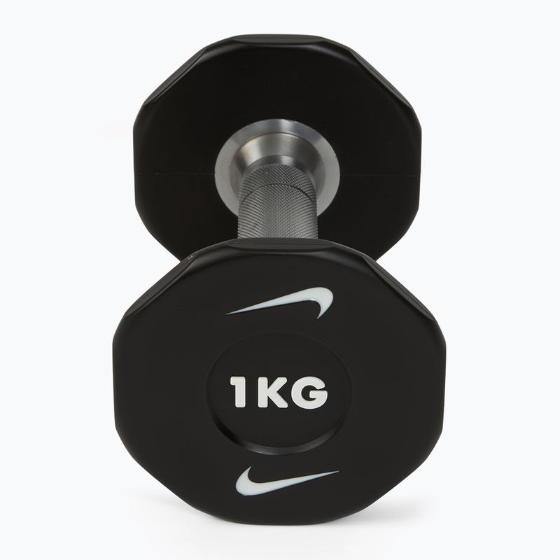 Manubri Nike Strength Pro Urethane Dumbbell 2 x 1 kg black/white 2