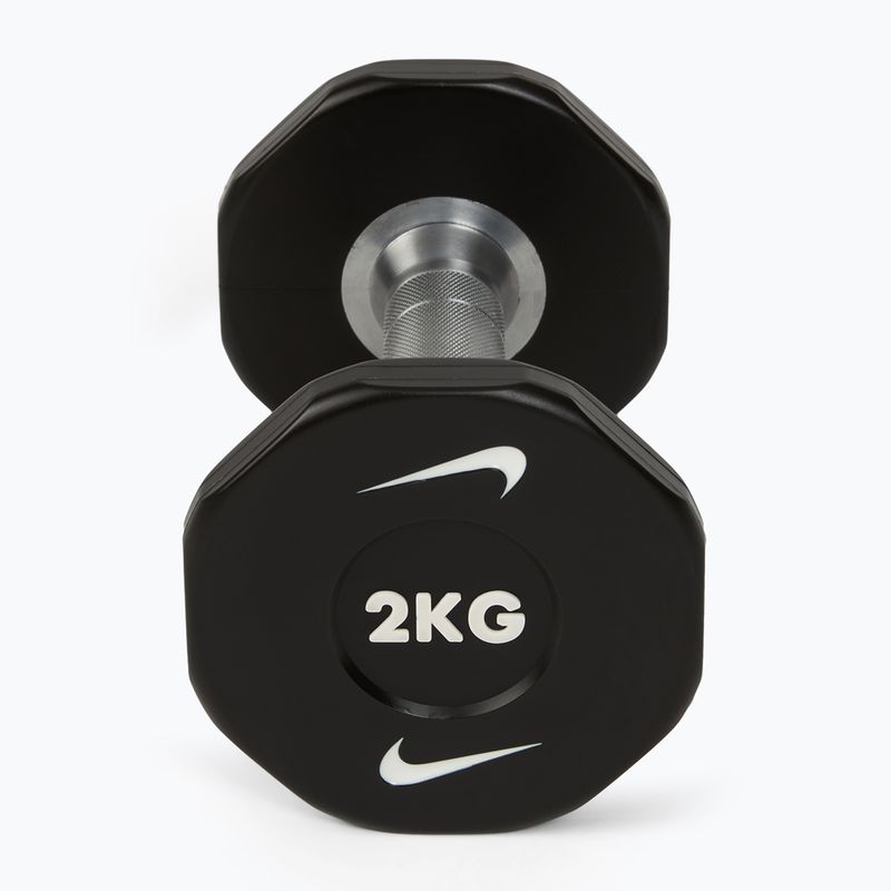 Manubri Nike Strength Pro Urethane Dumbbell 2 x 2 kg black/white 2