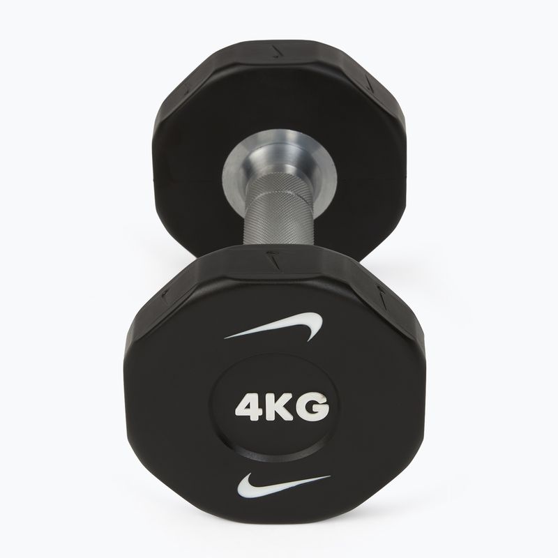 Manubri Nike Strength Pro Urethane Dumbbell 2 x 4 kg black/white 2