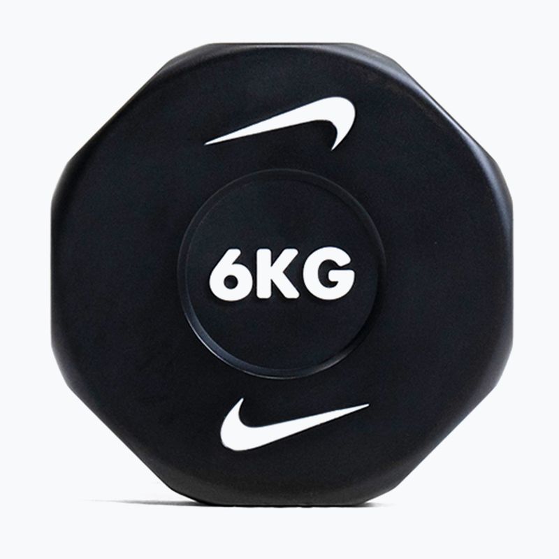 Manubri Nike Strength Pro Urethane Dumbbell 2 x 6 kg black/white 3