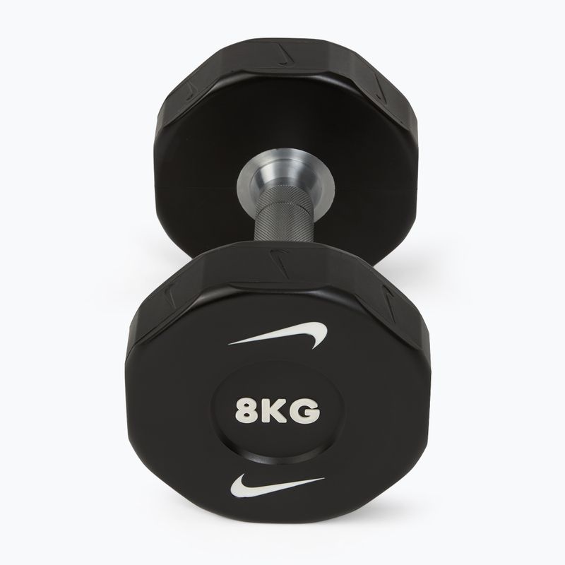 Manubri Nike Strength Pro Urethane Dumbbell 2 x 8 kg black/white 2