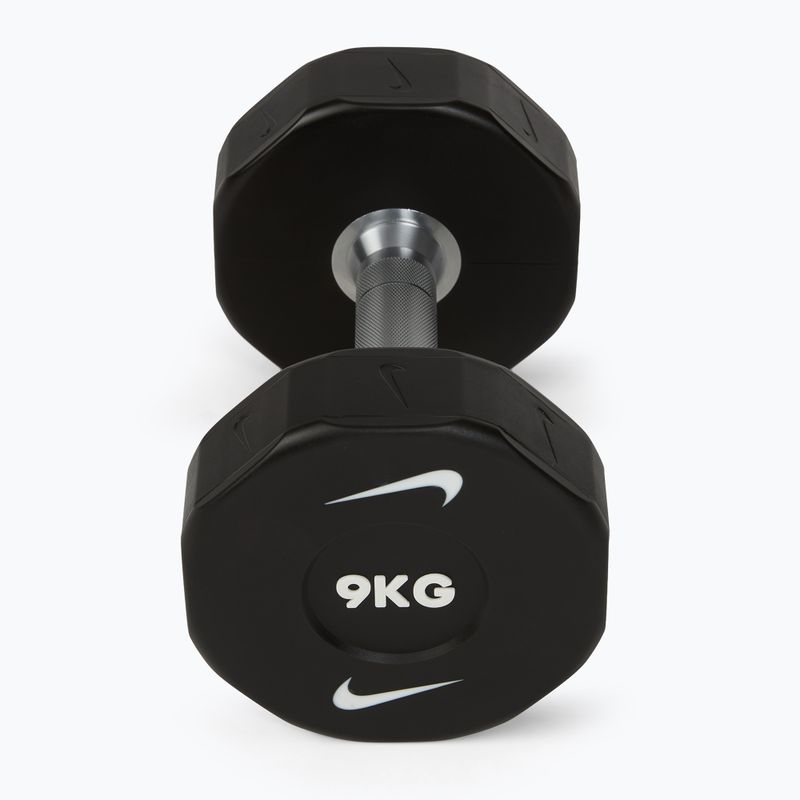 Manubri Nike Strength Pro Urethane Dumbbell 2 x 9 kg black/white 2