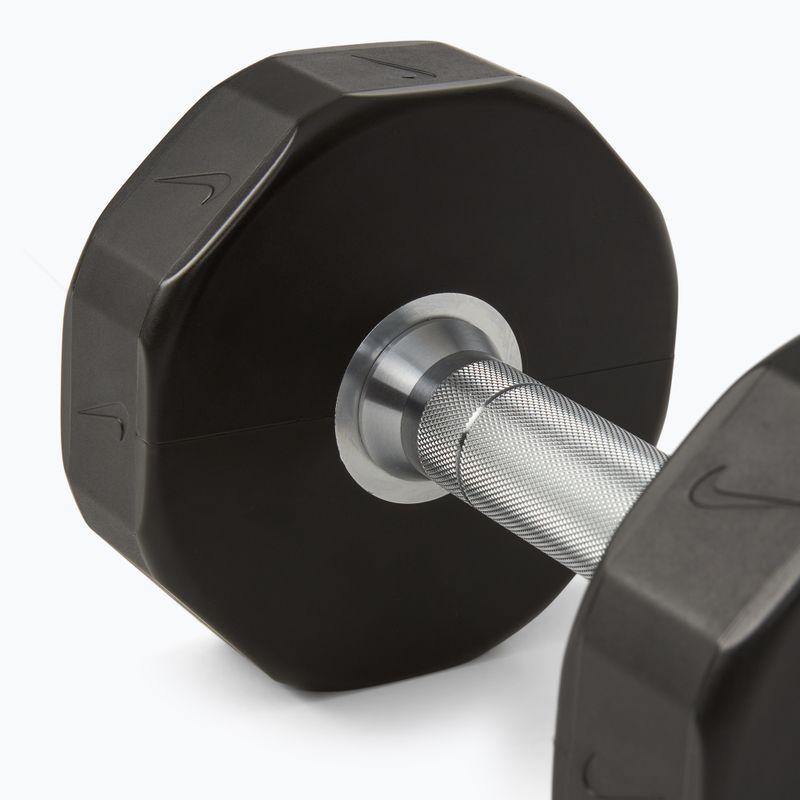 Manubri Nike Strength Pro Urethane Dumbbell 2 x 9 kg black/white 4