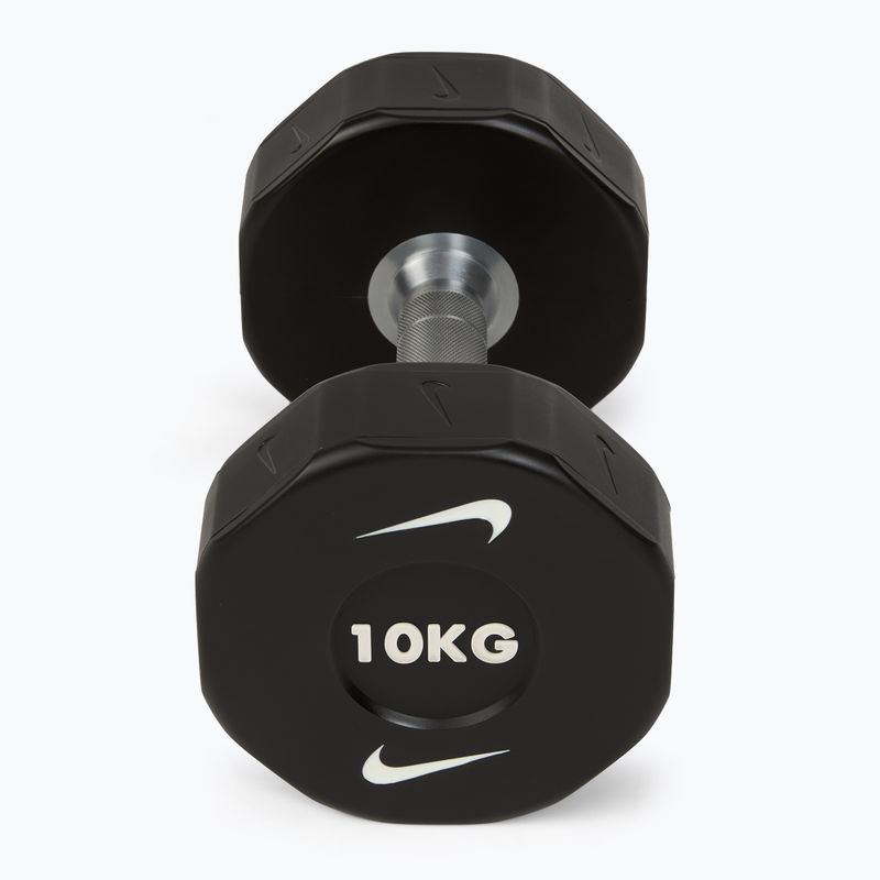 Manubri Nike Strength Pro Urethane Dumbbell 2 x 10 kg black/white 2