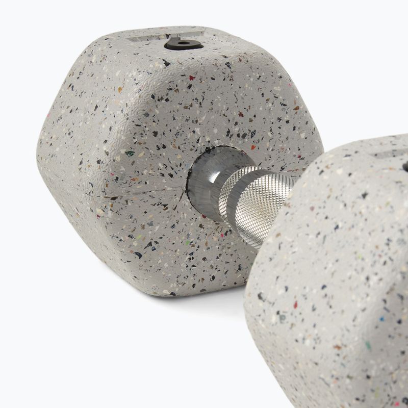 Manubri Nike Strength Grind Hex Dumbbell 2 x 9 kg wolf grey 4