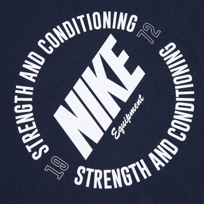 Maglia training da uomo Nike Strength S&C Dri-Fit navy/white 4