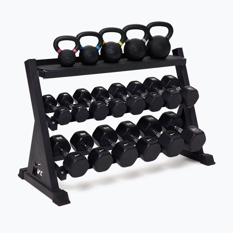 Supporto per manubri e kettlebell Nike Strength Dumbbell & Kettlebell Storage Rack black 3