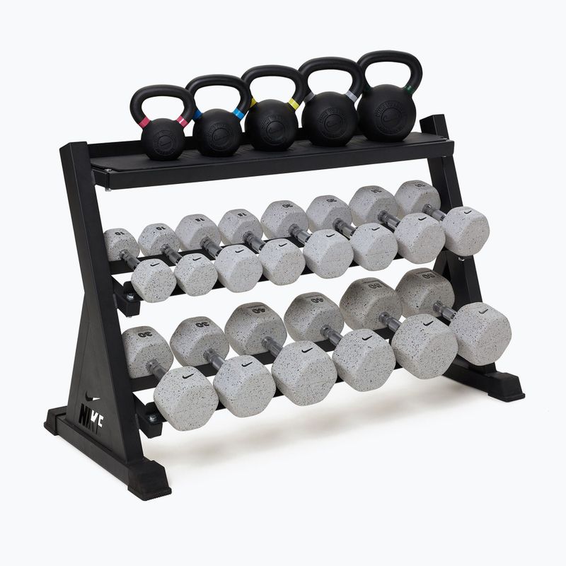 Supporto per manubri e kettlebell Nike Strength Dumbbell & Kettlebell Storage Rack black 4