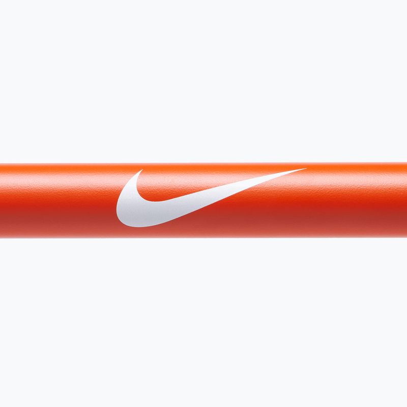 Bilanciere dritto Nike Strength Coated Premium Barbell orange swoosh 4