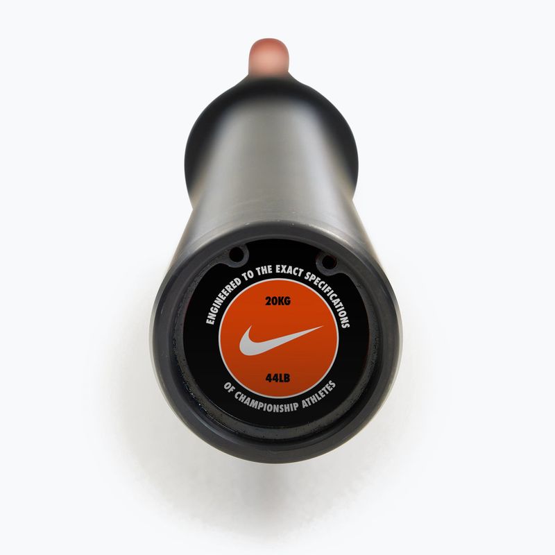 Bilanciere dritto Nike Strength Coated Premium Barbell orange swoosh 6