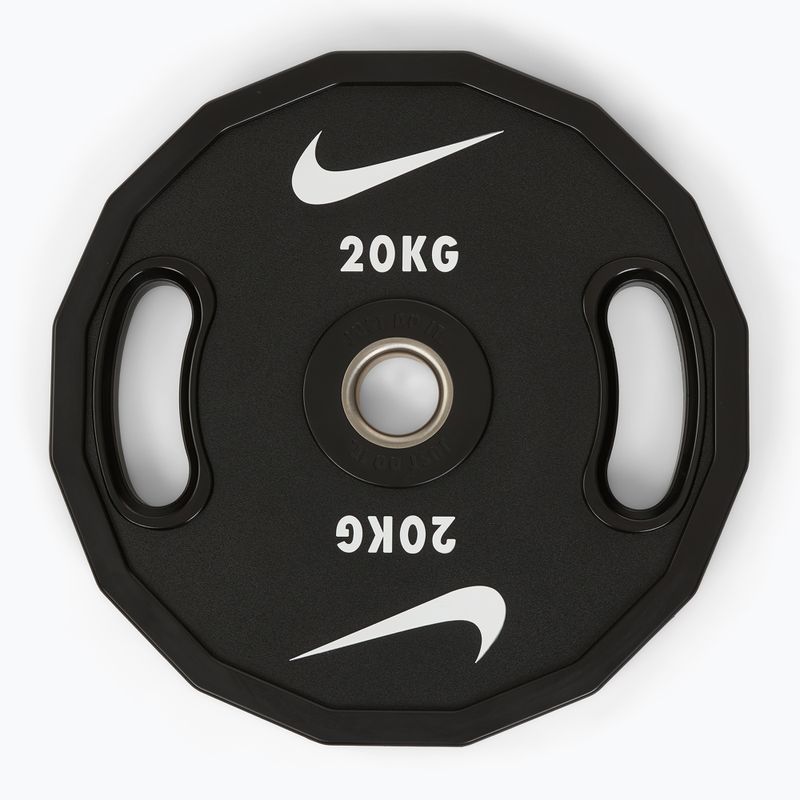 Disco bumper Nike Strength Pro Urethane Plates 20 kg black/white 2