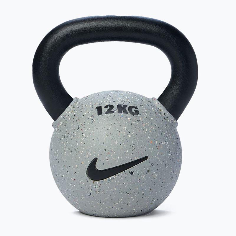 Kettlebell Nike Strength Rubber Coated 12 kg smoke grey