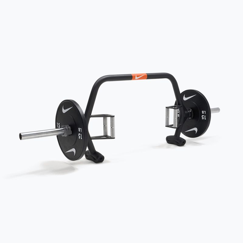 Gryf trap bar Nike Strength Open Trap Bar black/orange 7