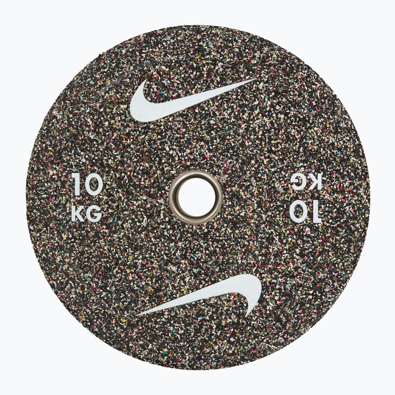 Carico bumper Nike Strength Grind Bumper Plates 10 kg blackout 2