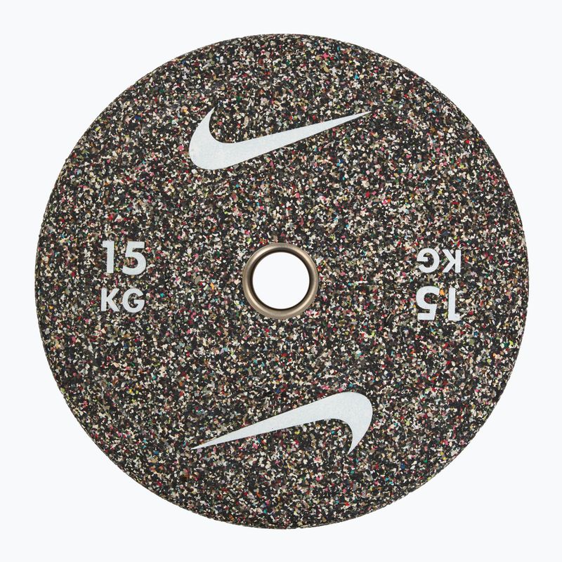 Carico bumper Nike Strength Grind Bumper Plates 15 kg blackout 2