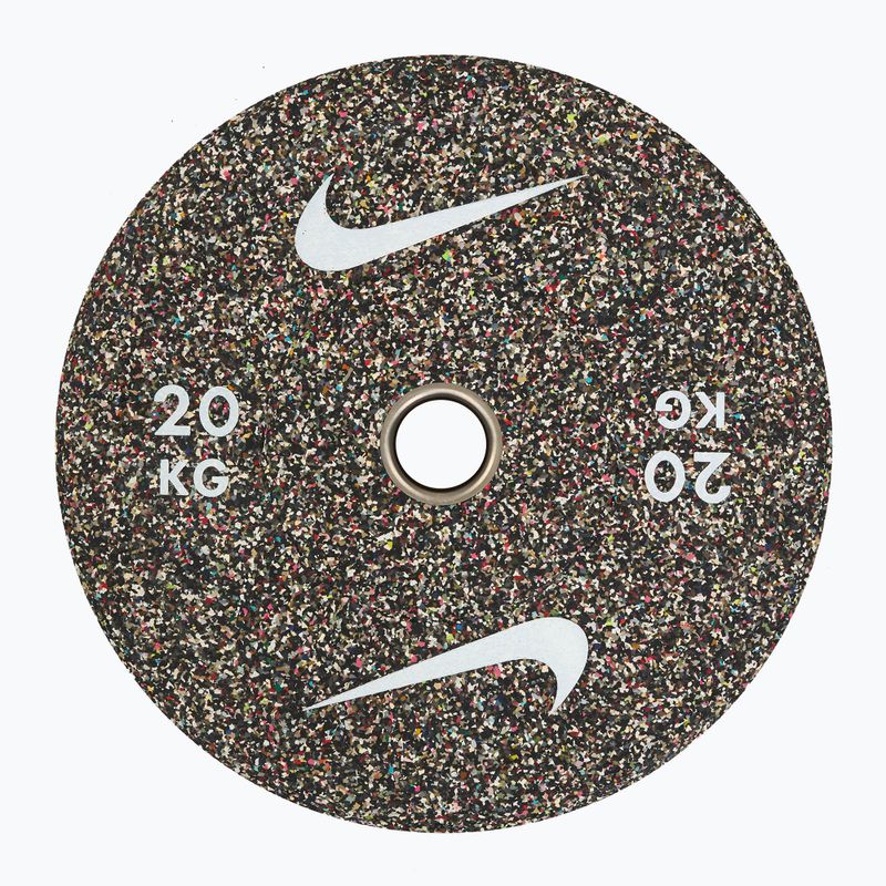 Carico bumper Nike Strength Grind Bumper Plates 20 kg blackout 2