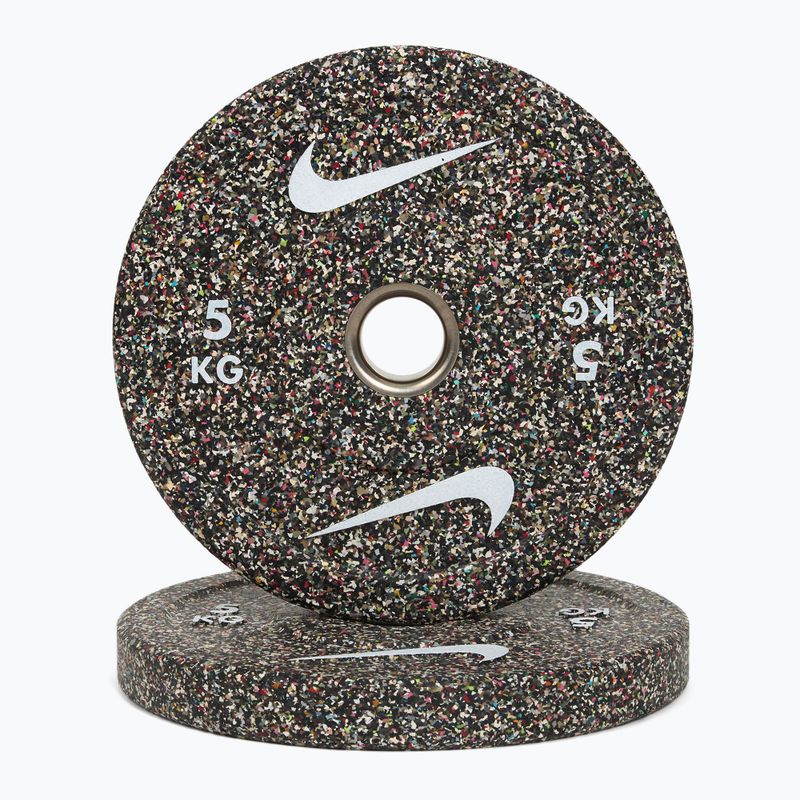 Carico bumper Nike Strength Grind Bumper Plates 2 x 5 kg blackout 4