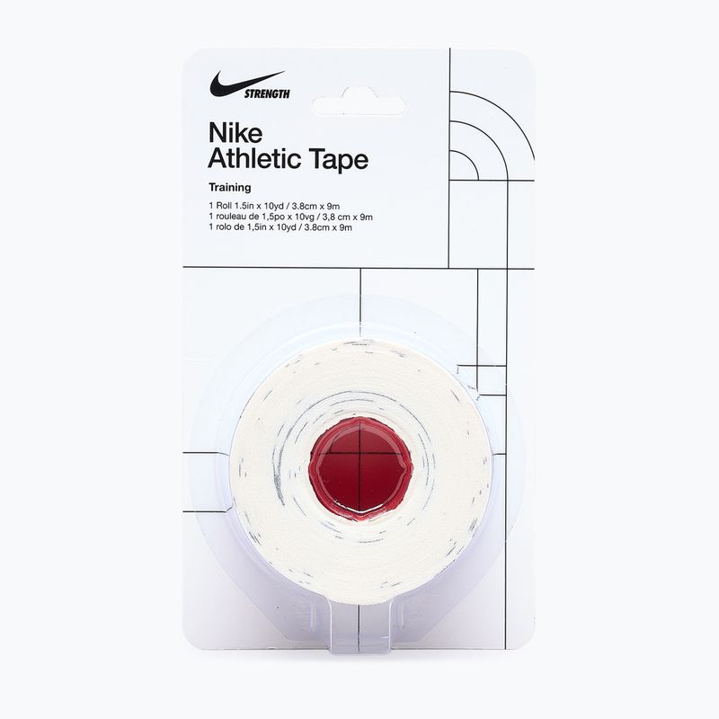 Benda elastica coesiva Nike Strenght Athletic Tape white/grey 7
