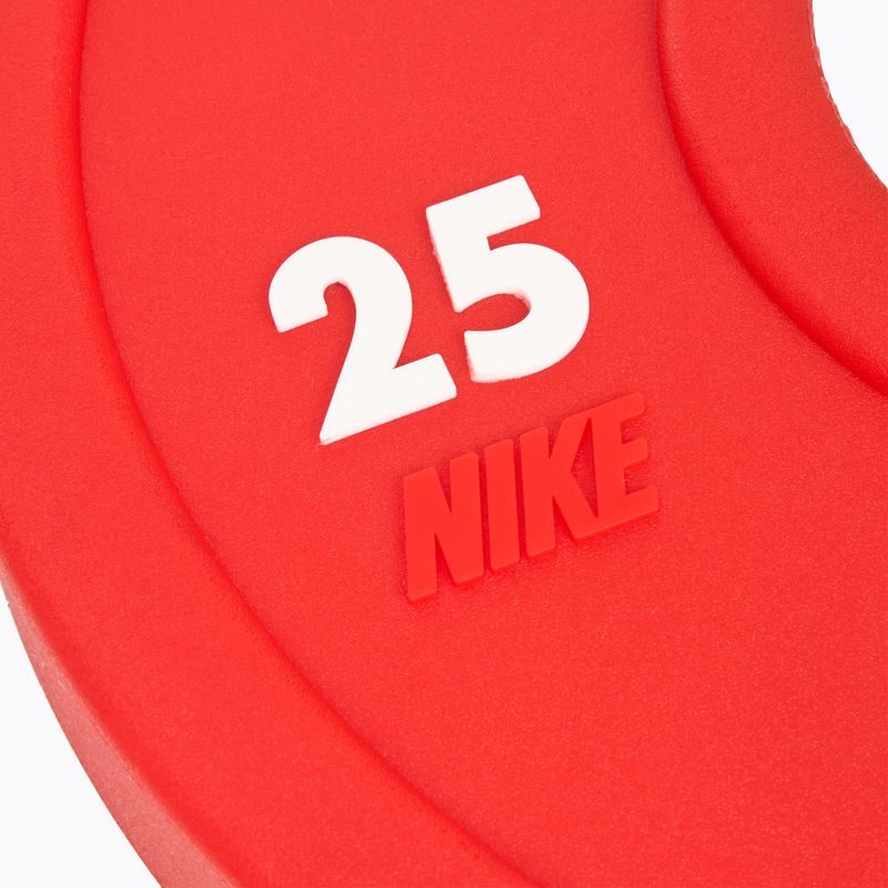 Carico paraurti Nike Strength Pro Urethane Bumper Plates 25 kg red/white 3