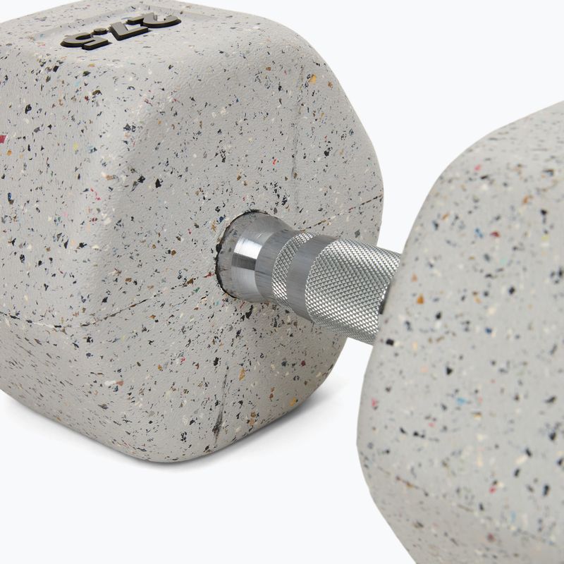 Manubrio gommato Nike Strength Grind Dumbbell 27,5 kg wolf grey 4