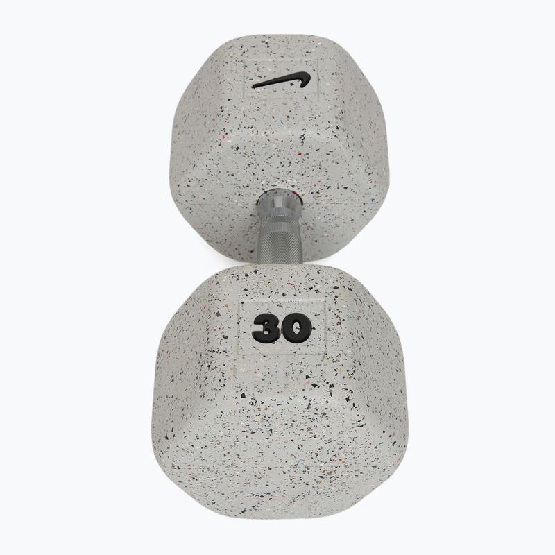Manubrio gommato Nike Strength Grind Dumbbell 30 kg wolf grey 2