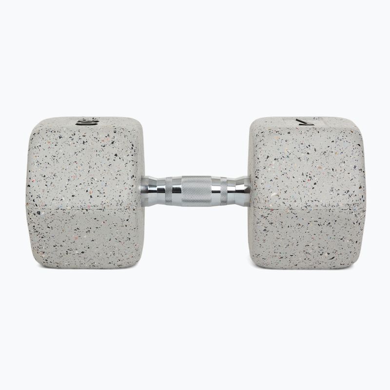 Manubrio gommato Nike Strength Grind Dumbbell 30 kg wolf grey 3