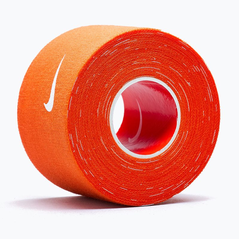 Benda elastica coesiva Nike Strenght Athletic Tape orange/white 6