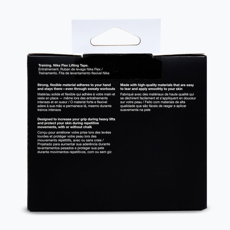 Benda elastica coesiva Nike Strenght Flex Lifting Tape black/white 3
