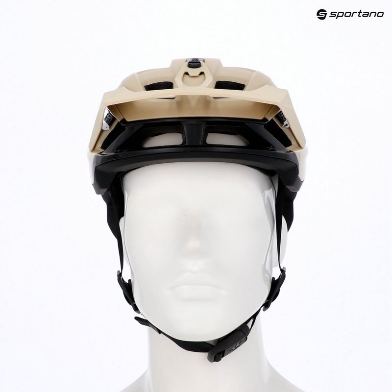 Casco da bici Fox Racing Speedframe Pro Backfade crema 3