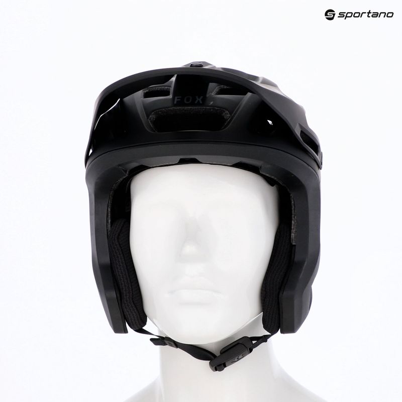 Casco da bicicletta Fox Racing Dropframe Pro Grid nero 8