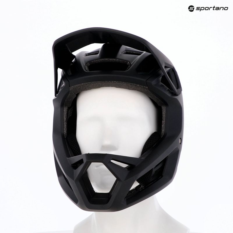 Casco da bicicletta Fox Racing Proframe nero opaco 12