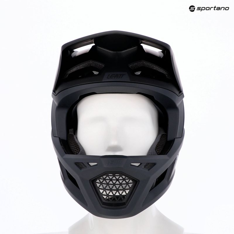 Casco da mountain bike Leatt MTB Gravity 4.0 V26 stealth black/grey 6