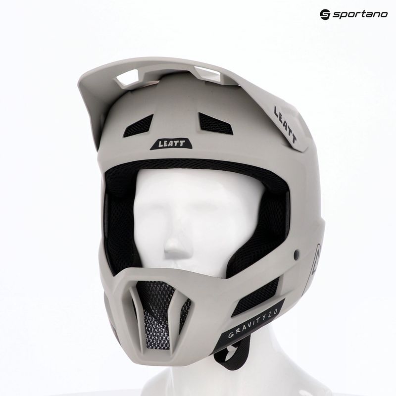 Casco da bicicletta Leatt MTB Gravity 2.0 V26 grey 6