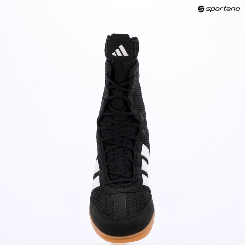 Scarpe da boxe uomo adidas Box Hog Wide black/white 9
