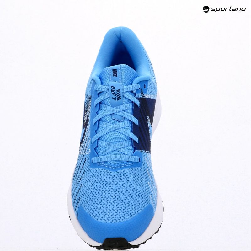 Scarpe da corsa uomo Nike Run Defy University Blue/White/Black/Blue Void 17